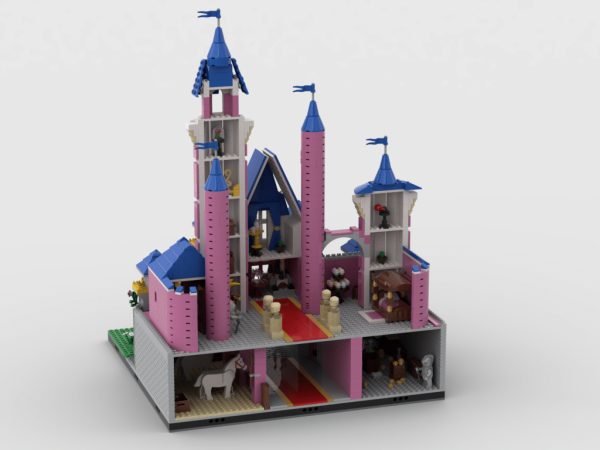 mini cinderella castle lego