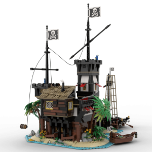 Pirate Fortress instructions – Alternative build 21322