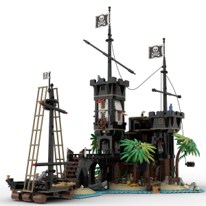 Pirate Fortress instructions - Alternative build 21322