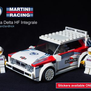 Lancia Delta HF Integrale Martini Racing instructions