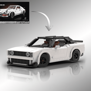 10295 B Model Dodge Challenger Demon Instructions