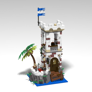 Sabre Island moc instructions