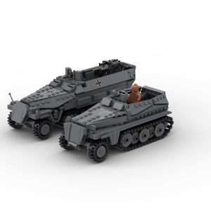 Sd.kfz.250, German light armoured halftrack instruction