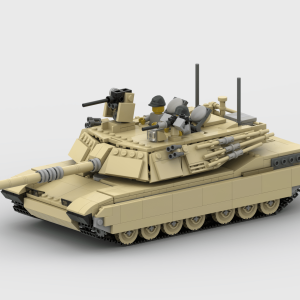 M1A2 Abrams TANK | 1:33 Minifigure Scale instructions