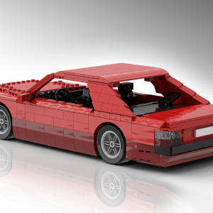 LEGO® custom instructions Mercedes-Benz 230 CE W124 Coupé