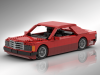 LEGO® custom instructions Mercedes-Benz 230 CE W124 Coupé