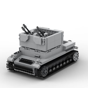 Lego® Custom instructions  Flakpanzerkampfwagen IV-Mobelwagen
