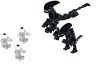Lego Xenomorph instructions