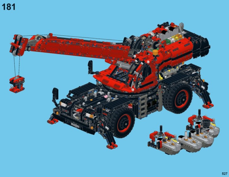 Ultimate RC Rough Terrain Crane Instructions