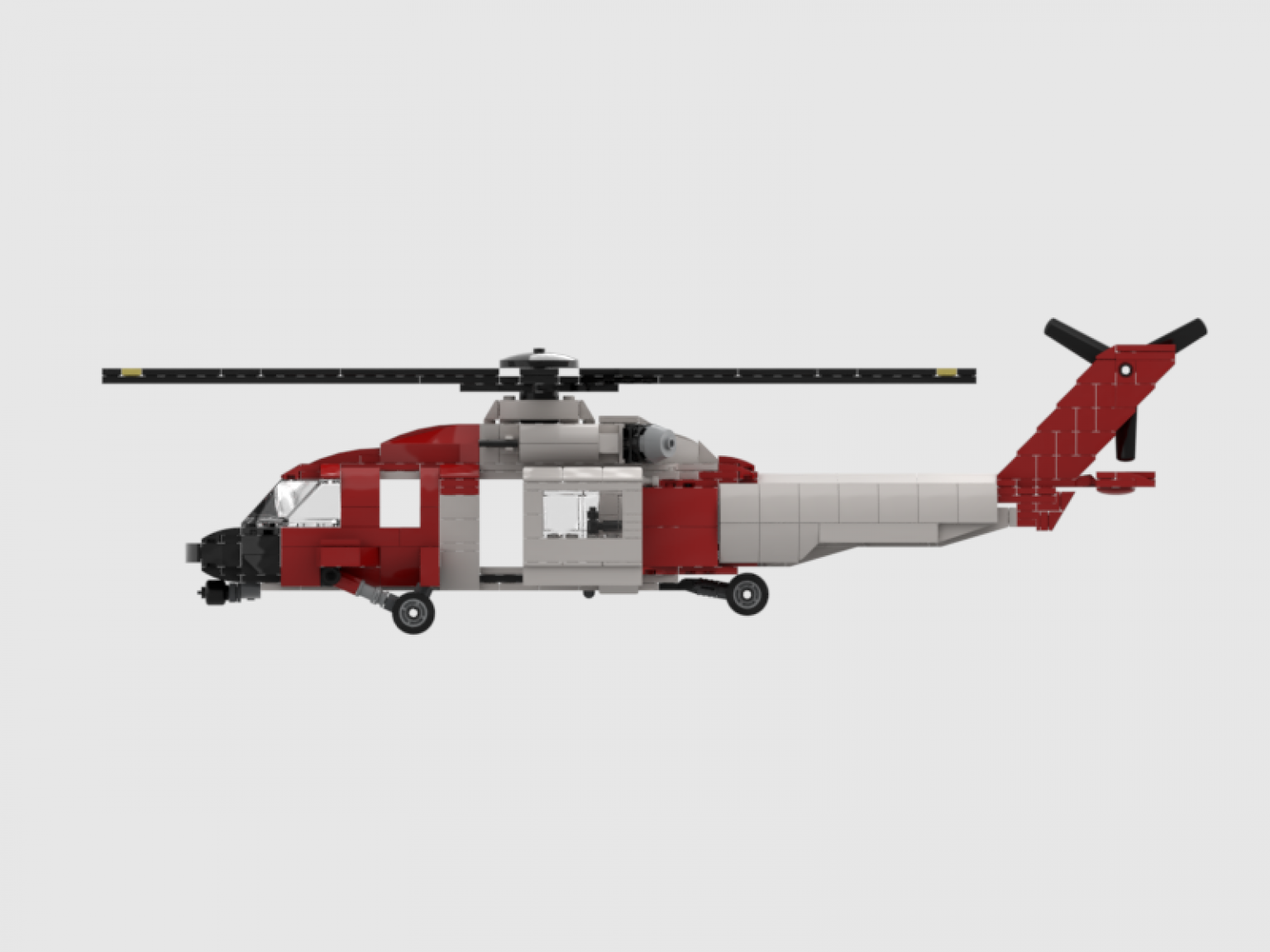 lego Sikorsky MH60T Jayhawk instructions Lego Instructions MocsMarket