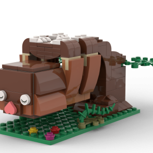 Sloth Klotzkopp/Brickheadz MOC Instructions