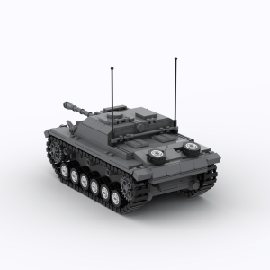 StuG III ausf G version 2 instruction, 1;31 scale, full interior