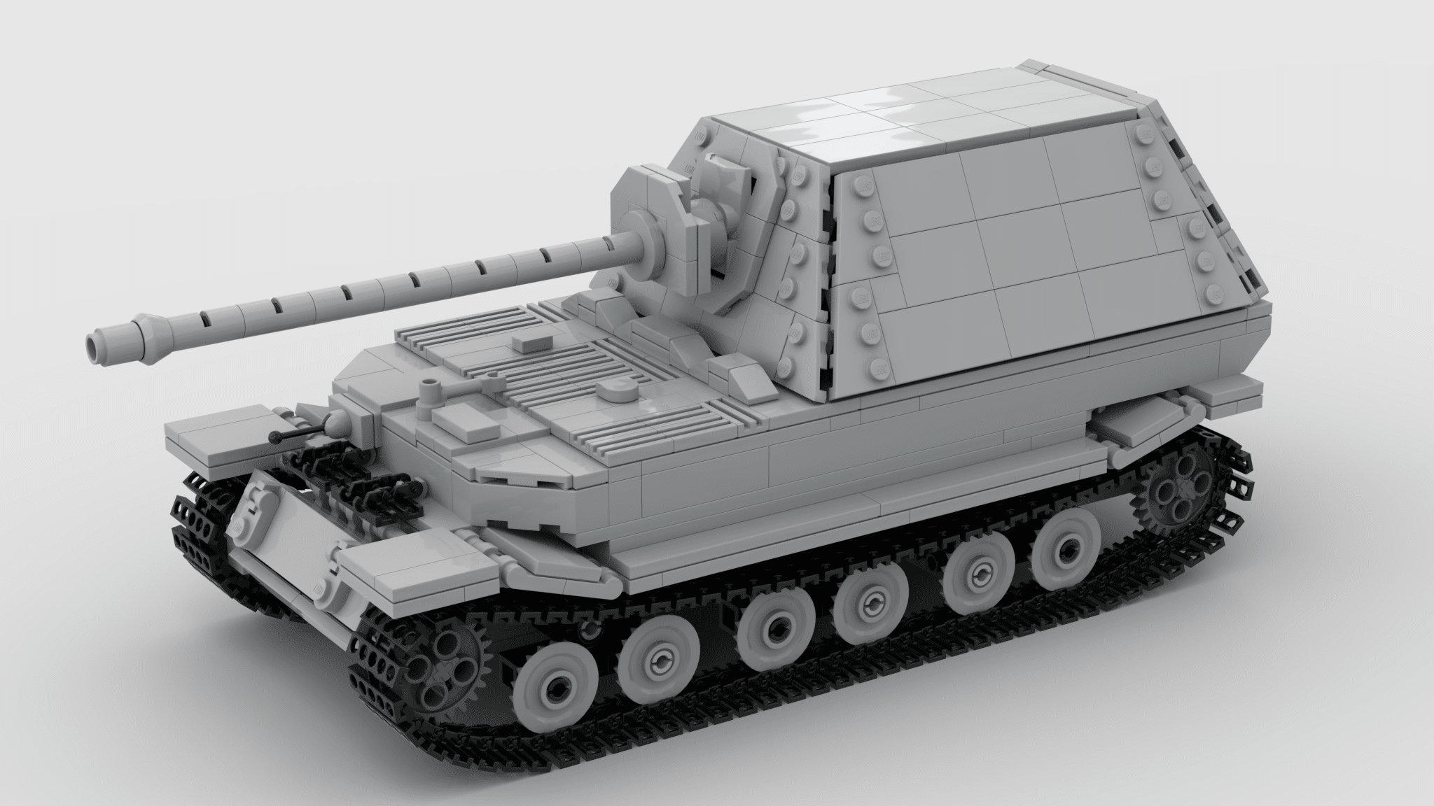 LEGO® tank custom instructions Elefant