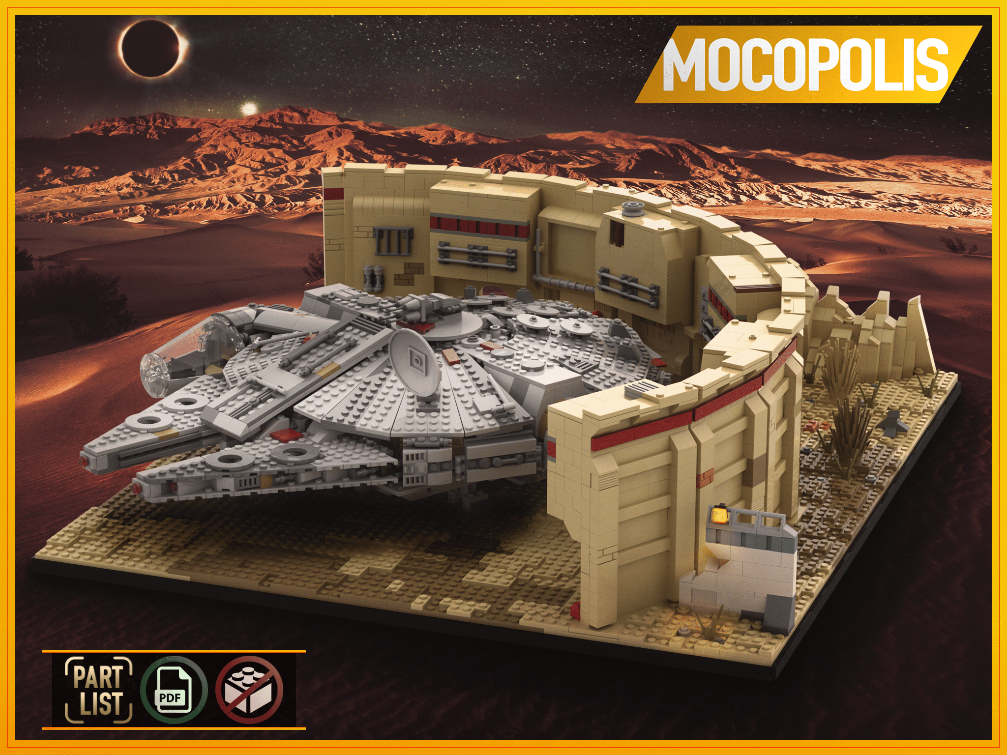 LEGO MOC SW Clone Base Bunker by MOCOPOLIS