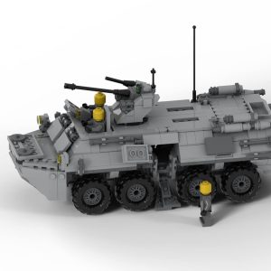 BTR-82A | APC | 1:33 Minifig Scale instructions