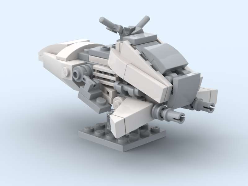 custom lego speeder bike instructions