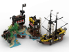 Buccaneer Cove – Alternative build 21322