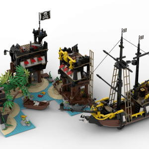Buccaneer Cove – Alternative build 21322