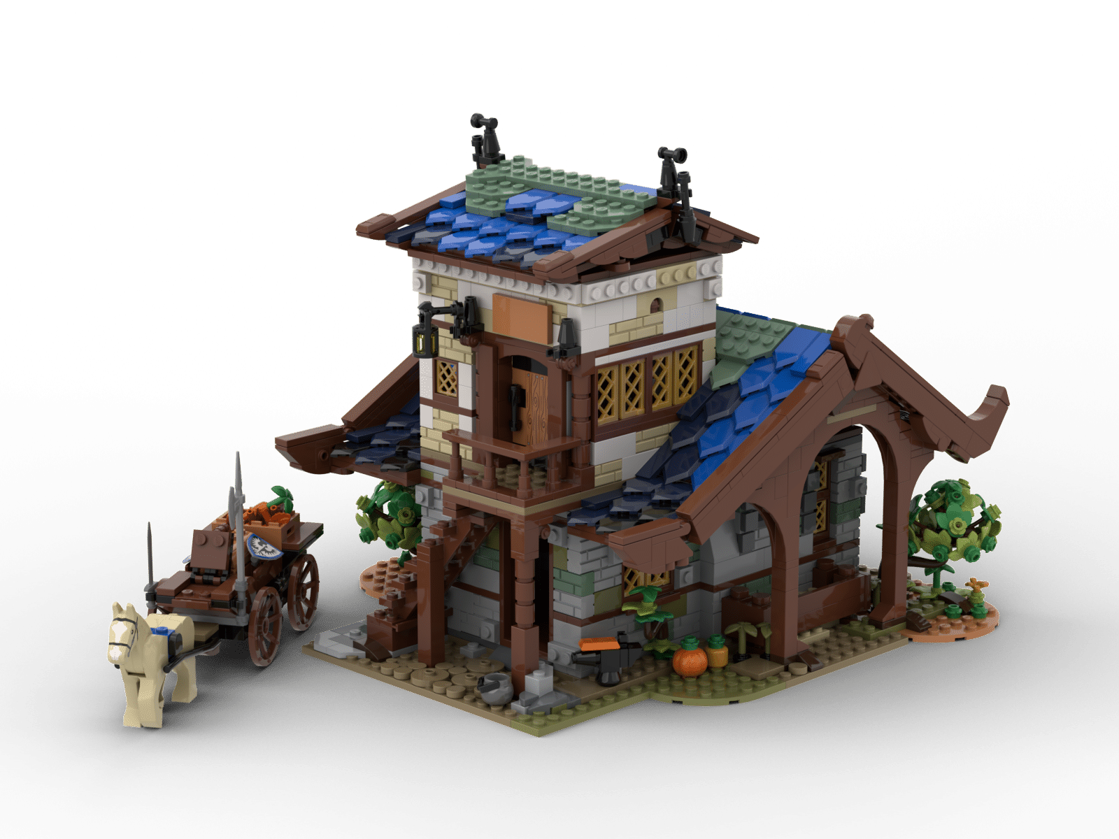 Medieval Barn - build 21325