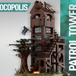 LEGO MOC Medieval Patrol Tower