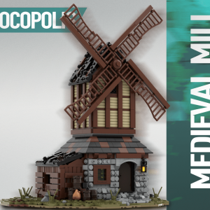 LEGO MOC Medieval Mill