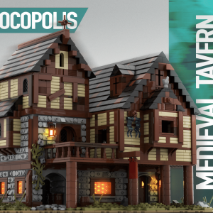 LEGO MOC Medieval Tavern House