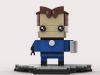 Fantastic 4 Reed Richards aka Mr Fantastic Unstretched Brickheadz instructions