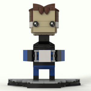 Fantastic 4 Reed Richards aka Mr Fantastic Brickheadz (Marvel) instructions