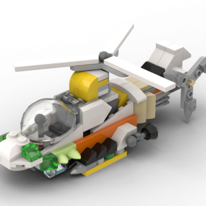 31115 Combat helicopter Alternative Build
