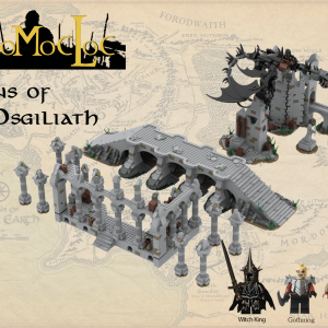 LEGO® custom instructions Ruins of Osgiliath