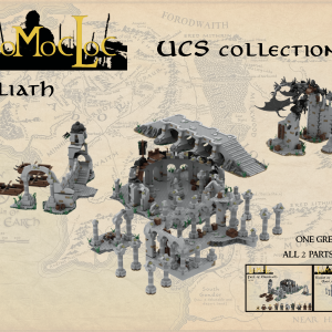 LEGO® custom instructions UCS Osgiliath