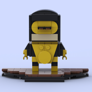 Scott Summers aka Cyclops - X-men 1963 Brickheadz (Marvel) instructions