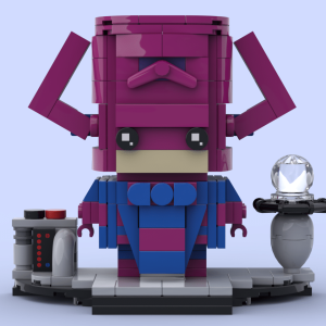 Marvel Brickheadz Galactus instructions