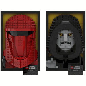 Imperial 3D Frames - Palpatine and Royal Guard instruction