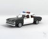 Lego® Custom Instructions Die Hard 1979 LAPD Chevrolet Impala Police Car