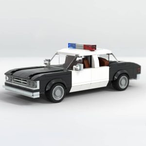 Lego® Custom Instructions Die Hard 1979 LAPD Chevrolet Impala Police Car