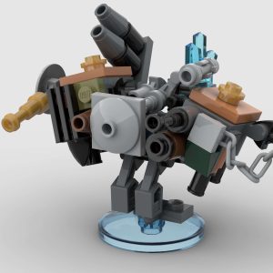lego titan mech instruction