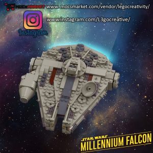 Hand Sized Playable Millenium Falcon Star Wars instructions