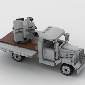 WW2 Flak Truck instructions - Opel Blitz with mounted Flak