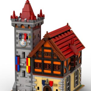 Modular Medieval Town Hall instructions