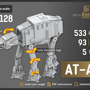 Micro Series AT-AT Walker, 1:128 instructions