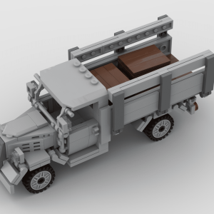 Free Lego WW2 Opel Blitz Truck Instruction