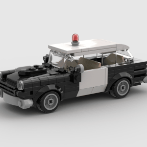 Brick_boss police vintage car