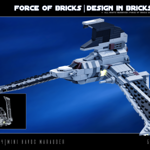 Force of Bricks | Mini Havoc Marauder (fobswm004) | digital instructions | 2021