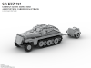 Sd.kfz.252,  German light armoured ammunition carrier halftrack