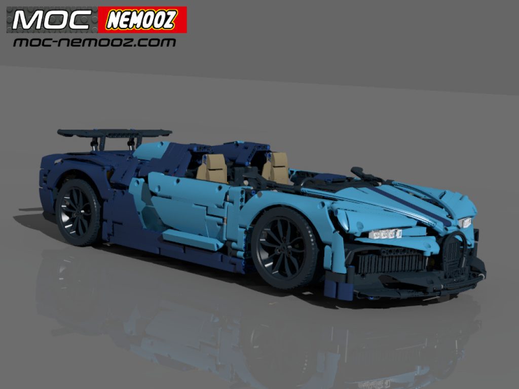 LEGO BUGATTI Chiron Speedster instruction