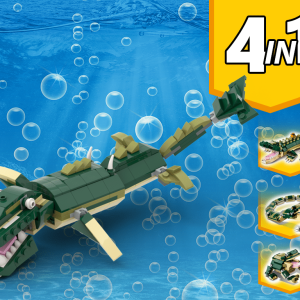 31121 Sea Dinosaur Mosasaur Alternative Build