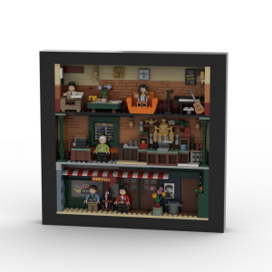 Custom instruction FRIENDS Central Perk in Photo Frame