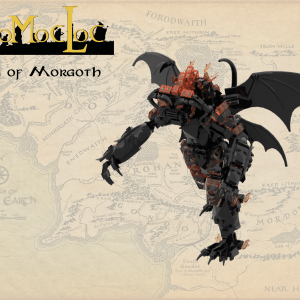 LEGO® custom instructions Balrog of Morgoth
