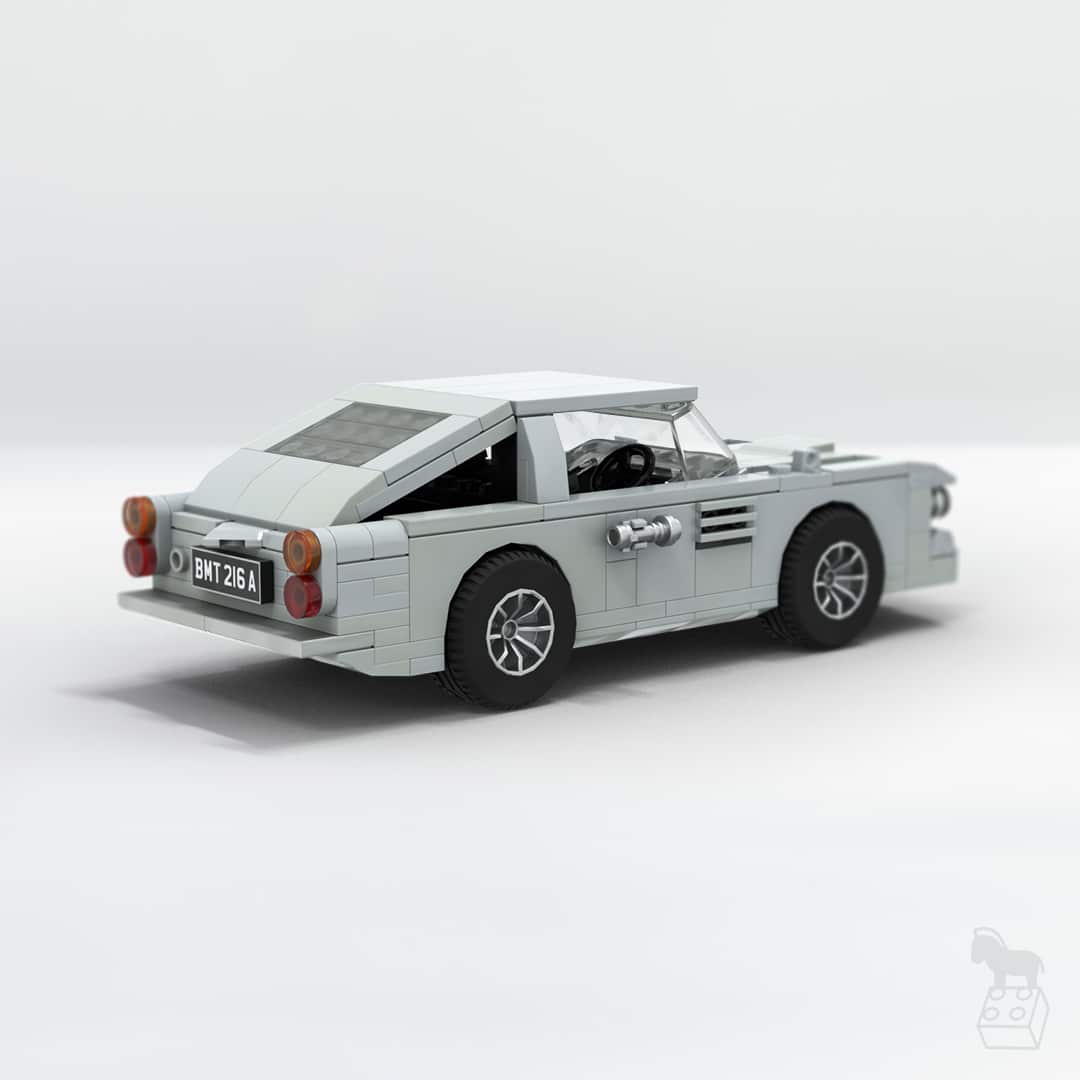 Lego® Custom 007 Aston Martin DB5